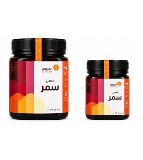 عسل سمر مع زهور ربيع
